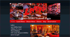 Desktop Screenshot of leftyslobster.com